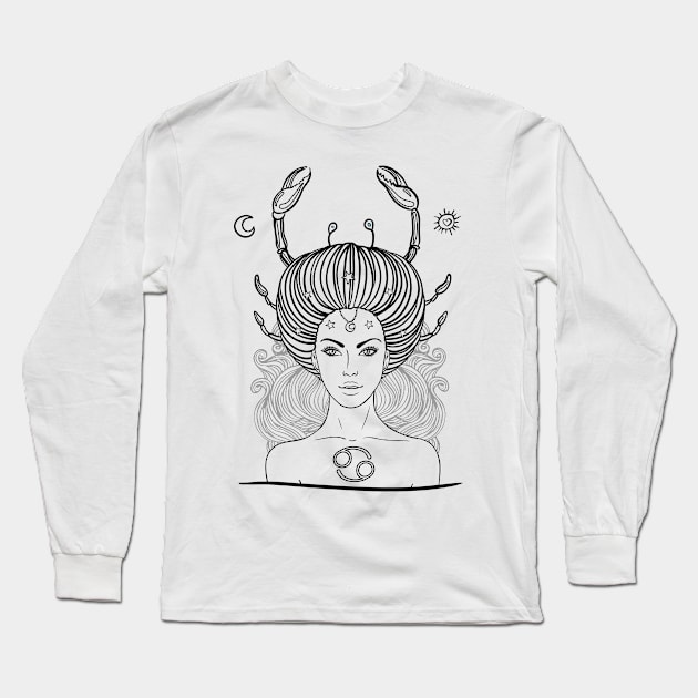 Cancer Long Sleeve T-Shirt by DISOBEY